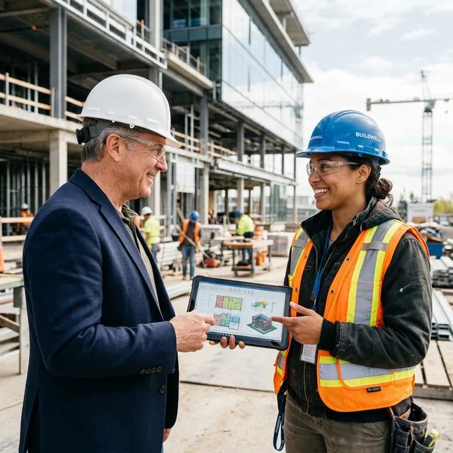 Entrepreneur en construction